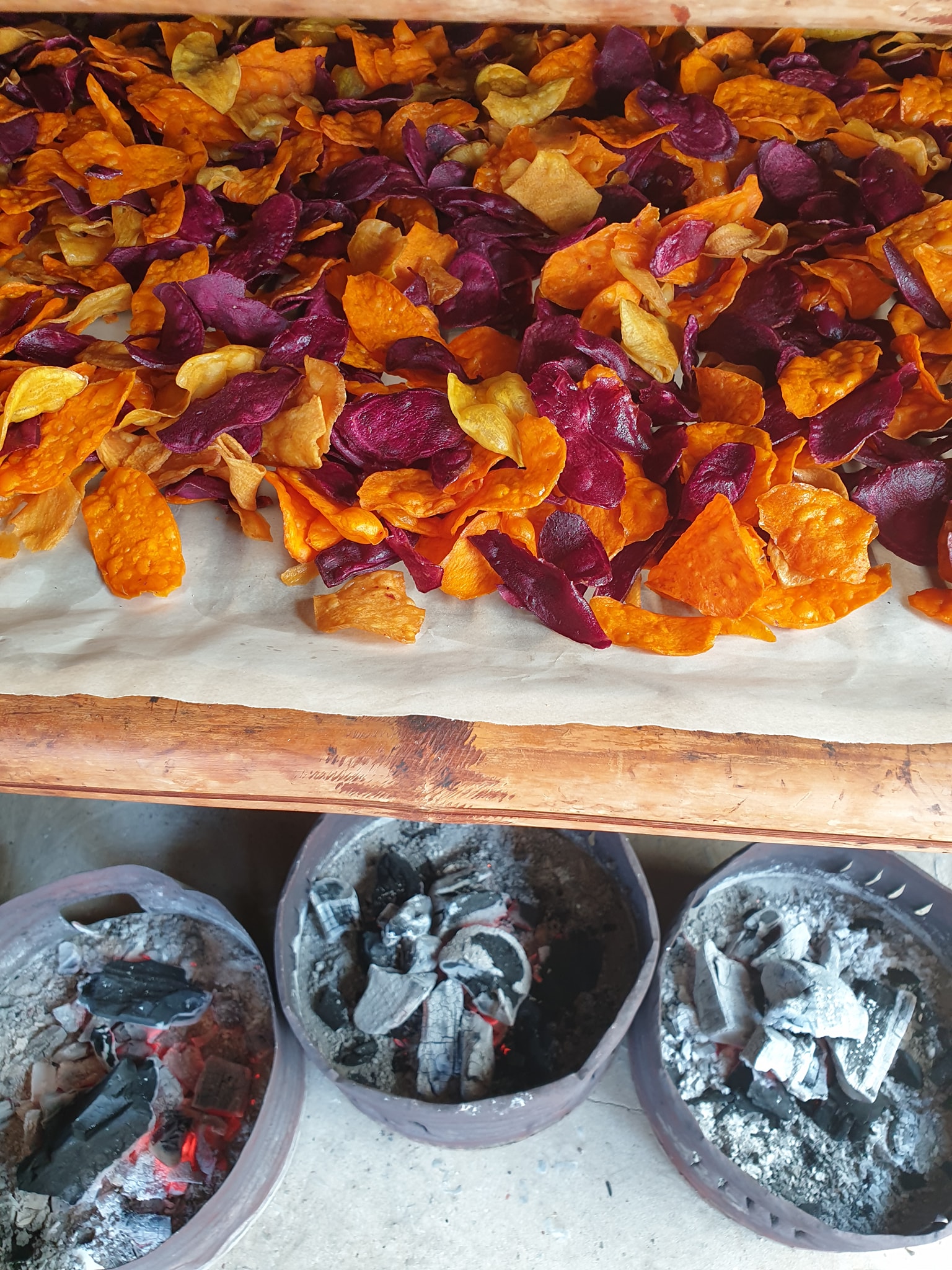 มันเทศ ทอด อบ กรอบ ฉาบหวาน(หวานน้อย) 150g.