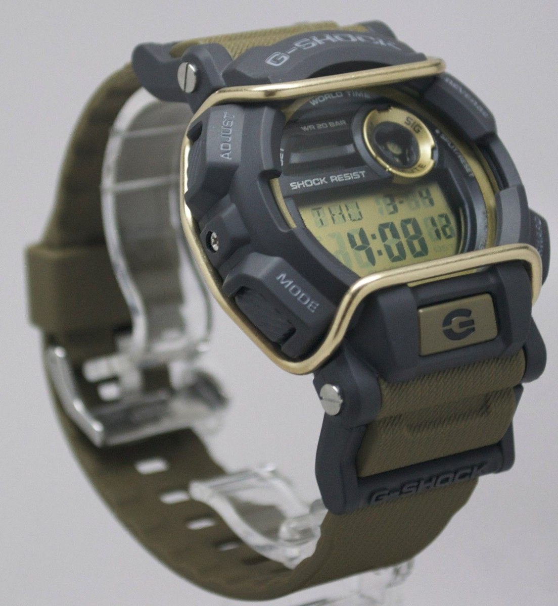CASIO G-SHOCK นาฬิกาข้อมือ นาฬิกากันน้ำ นาฬิกาของแท้ ประกันศูนย์ CMG 1 ปี รุ่น GD-400-9 นาฬิกาสีน้ำตาล