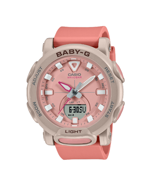 CASIO BABY-G นาฬิกาข้อมือ นาฬิกากันน้ำ นาฬิกาของแท้ ประกันศูนย์ CMG 1 ปี รุ่น BGA-310-4A นาฬิกาสีชมพู