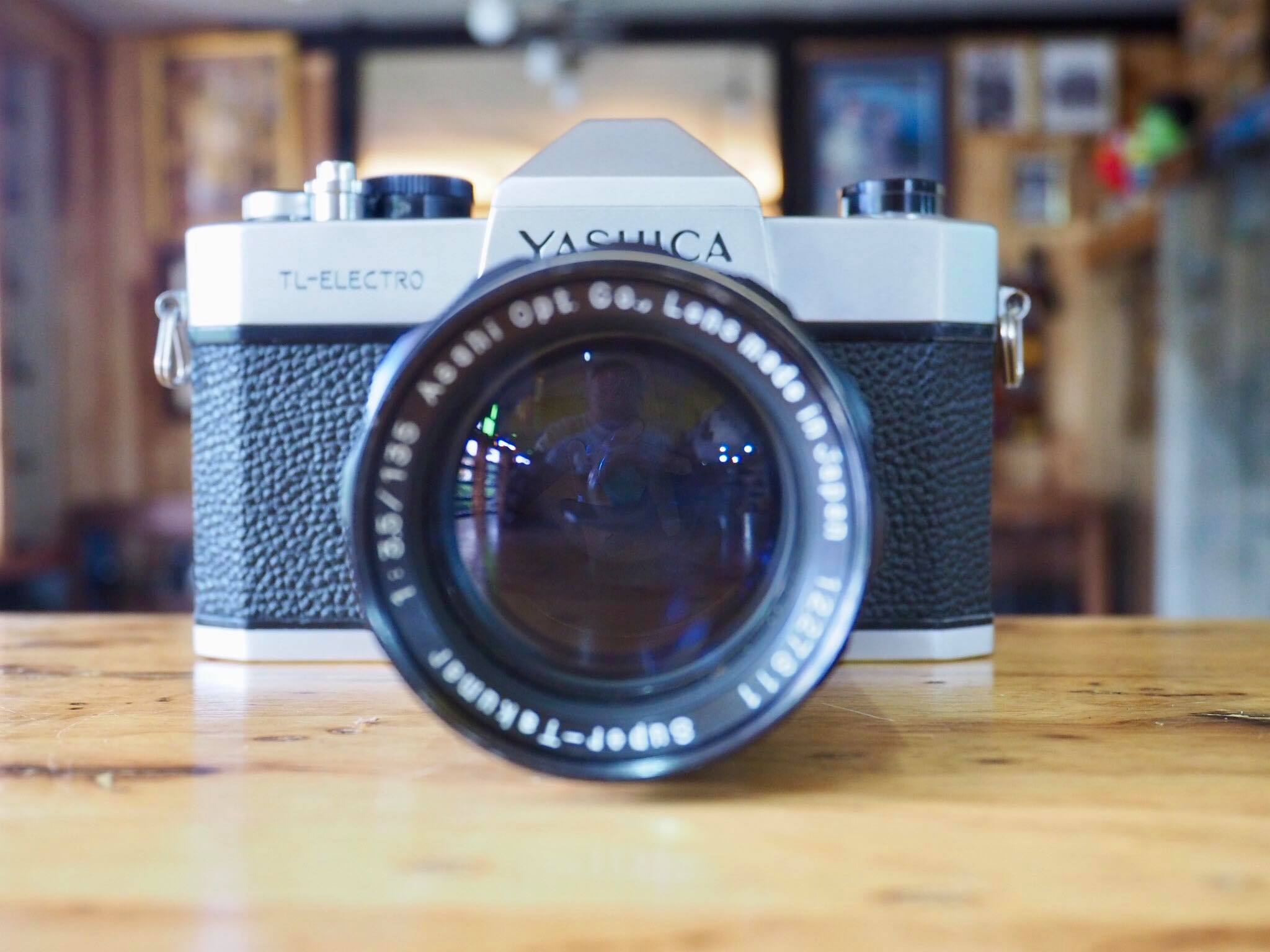 YASHICA TL-ELECTRO SUPER TAKUMAR 135MM.F3.5
