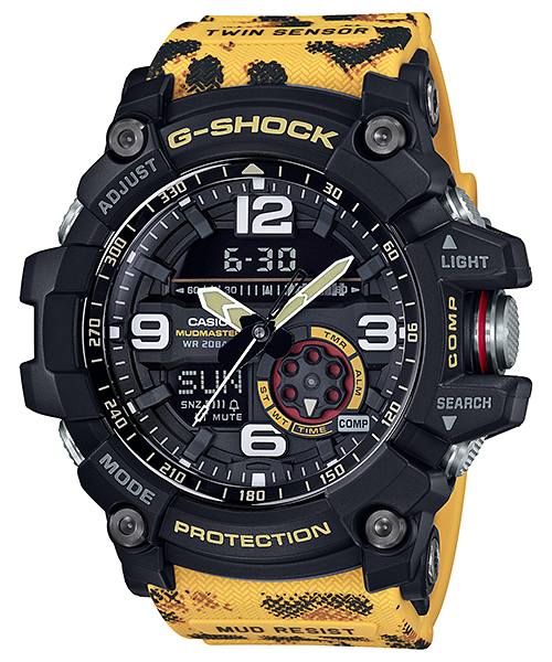 CASIO G-SHOCK นาฬิกาข้อมือ นาฬิกากันน้ำ นาฬิกาของแท้ ประกันศูนย์ CMG 1 ปี รุ่น GG-1000WLP-1A นาฬิกาสีดำ