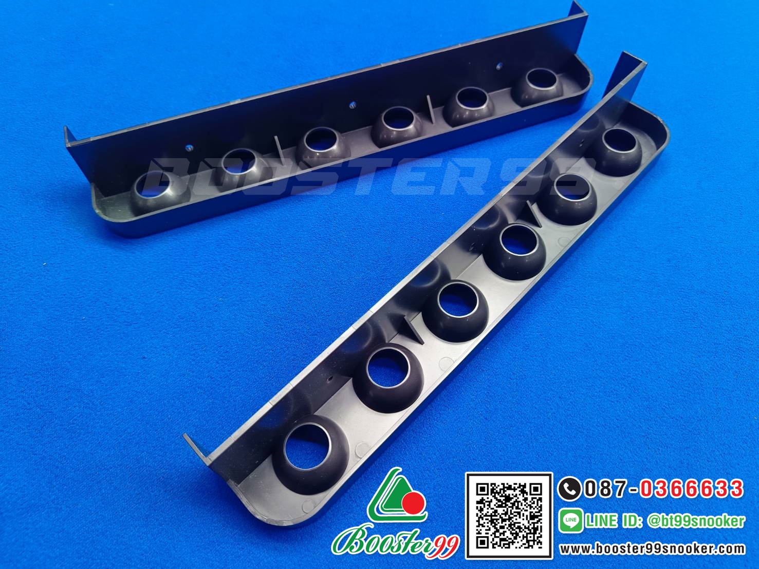 [TN01] ที่วางไม้คิว ติดผนัง 6ด้าม พลาสติก เกรด B