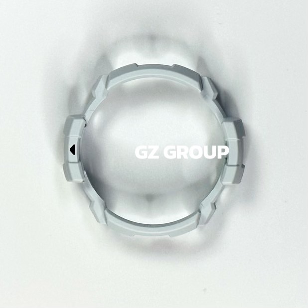 CASIO GENUINE FACTORY CASIO REPLACEMENT อะไหล่นาฬิกา G-SHOCK รุ่น GN-1000C-8 กรอบสายสีเทา