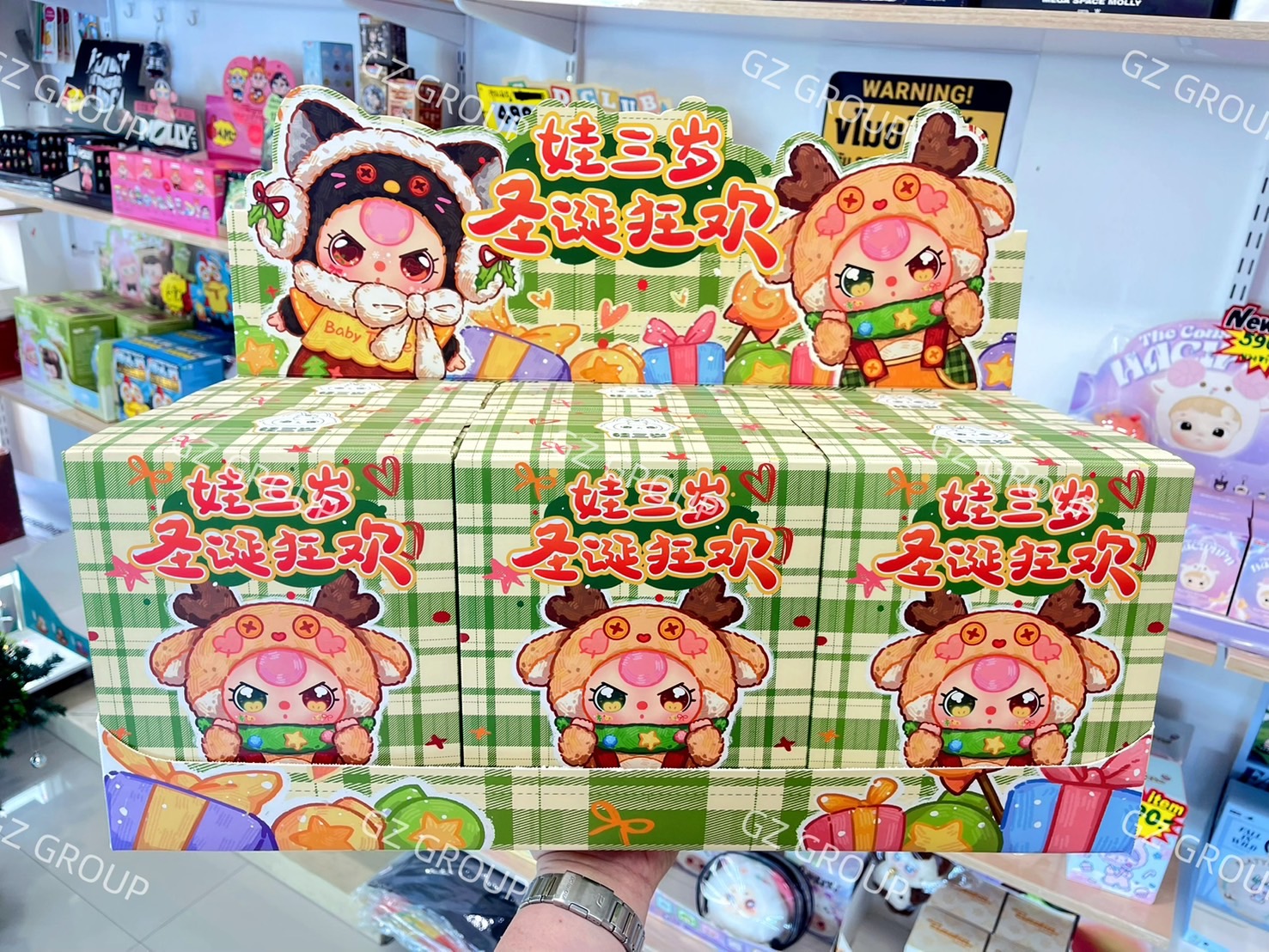 กล่องสุ่มBABY THREE CHRISTMAS เบบี้ทรี คริสมัส 100%