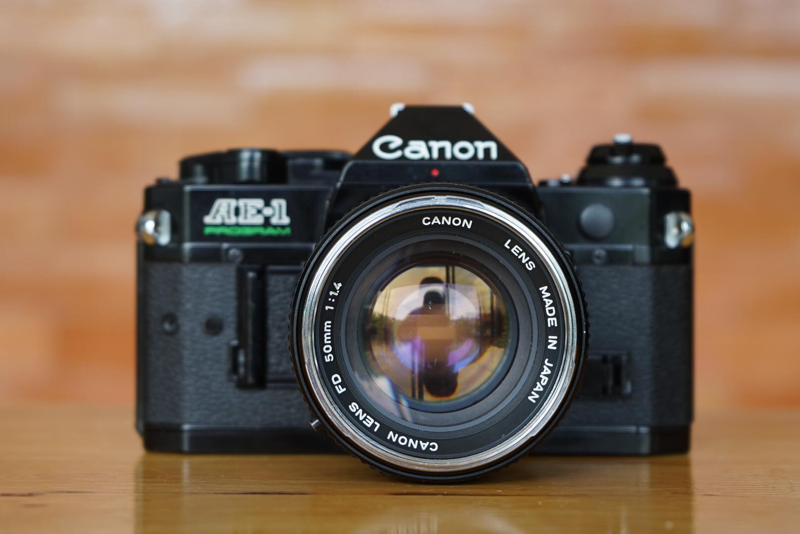 CANON AE1 PROGRAM CANON LENS FD 50MM. F1.4
