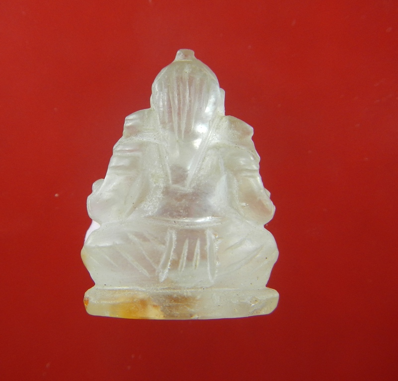 พระพิฆเนศควอทซ์แกะสลัก