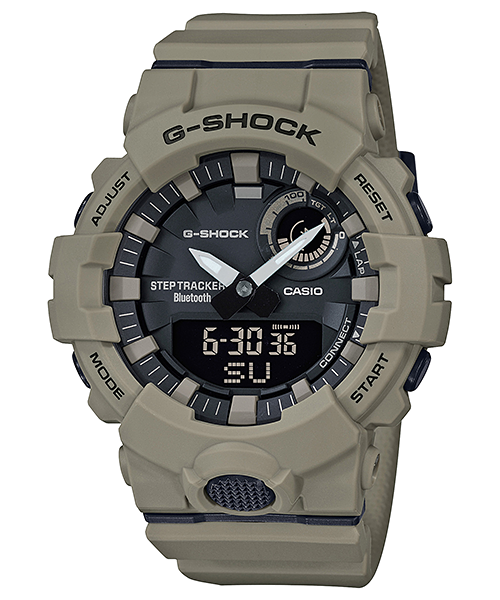 CASIO G-SHOCK นาฬิกาข้อมือ นาฬิกากันน้ำ นาฬิกาของแท้ ประกันศูนย์ CMG 1 ปี รุ่น GBA-800UC-5A นาฬิกาสีเขียว