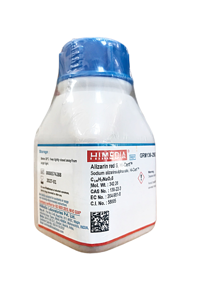 Alizarin Red S (C.I.58005), Certified 25g Himedia™ (Sodium alizarin sulphonate)