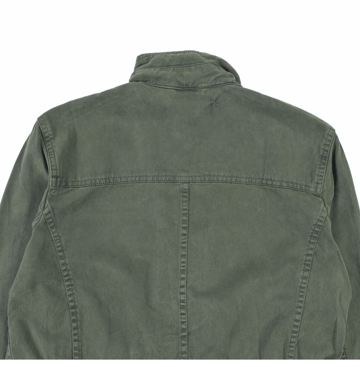 LUCKY BRAND เสื้อนอกเขียวทหาร เสื้อแจ็คเก็ต แนวทหาร แพทเทิน Lucky brandสวย เท่ห์ มาก แบรนด์ In extenso สำเนา เขียว