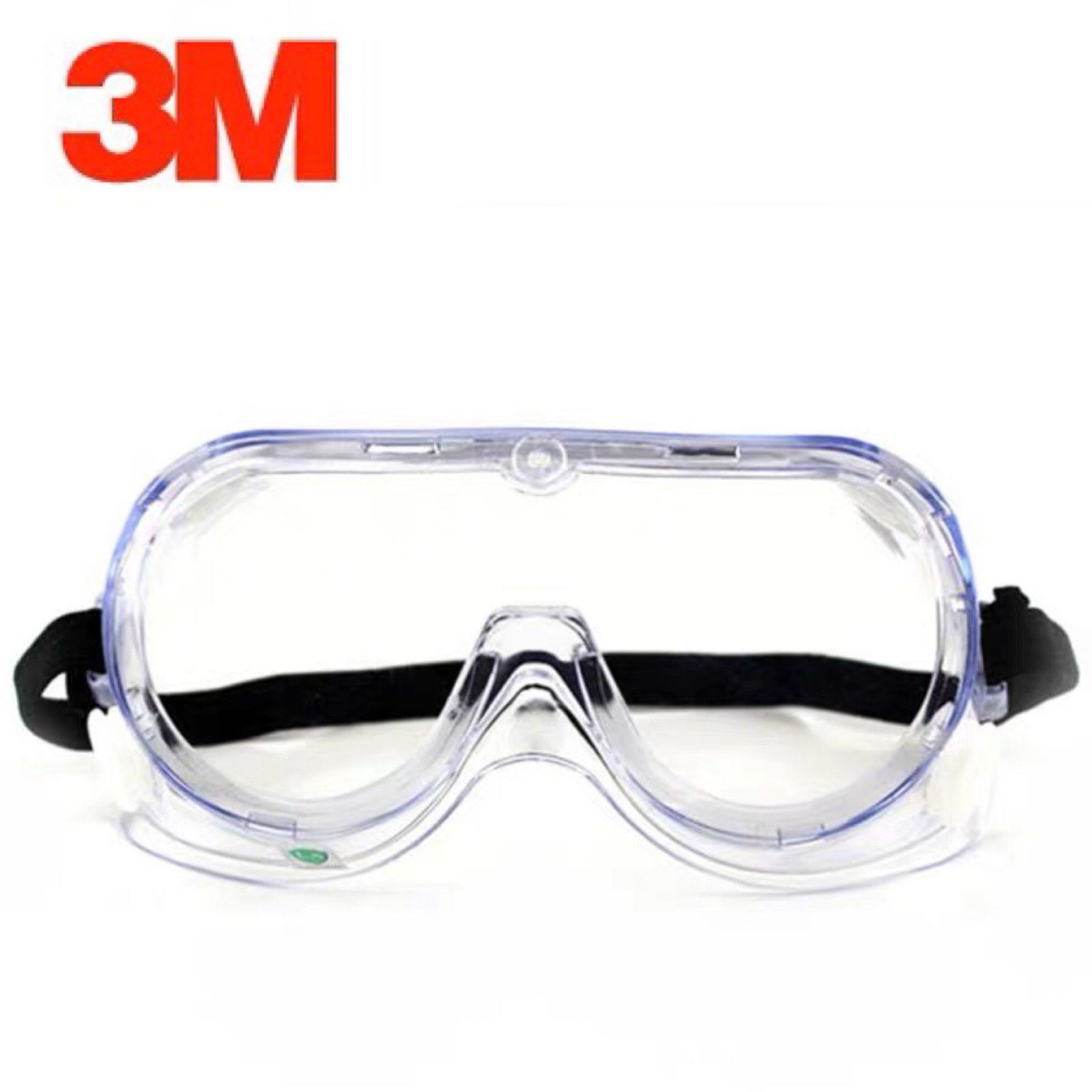 3M แว่นครอบตา นิรภัย แว่นกันละอองน้ำ กันไวรัส (รุ่นตัดหมอก ตัดไอน้ำ/กัรแรงกระแทก) สำเนา สำเนา