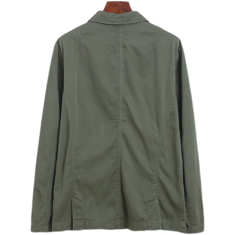 H&M เสื้อนอกเขียวทหาร เสื้อแจ็คเก็ต แนวทหาร แบรนด์H&M แพทเทิน สวย เท่ห์ มาก แบรนด์ In exteสำเนา สำเนา สำเนา เขียว