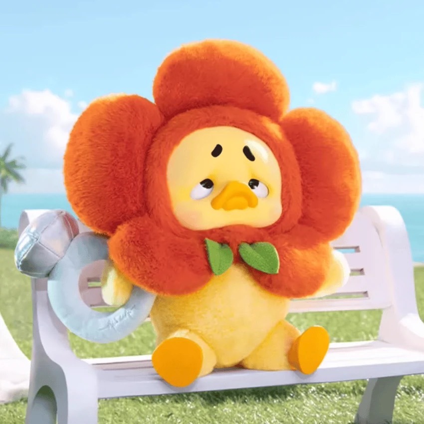 MAX UPSETDUCK น้องเป็ดหน้างอล เป็ดยักษ์ เป็ดไซส์ใหญ่ 33 CM เป็ดสีเหลือง