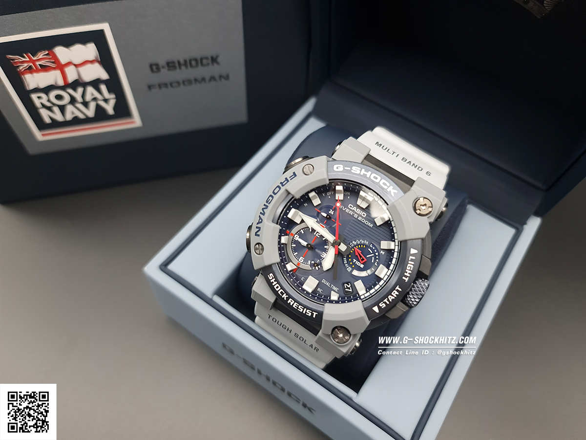 CASIO G-SHOCK นาฬิกาข้อมือ นาฬิกากันน้ำ นาฬิกาของแท้ ประกันศูนย์ CMG 1 ปี รุ่น GWF-A1000RN-8A นาฬิกาสีเทา