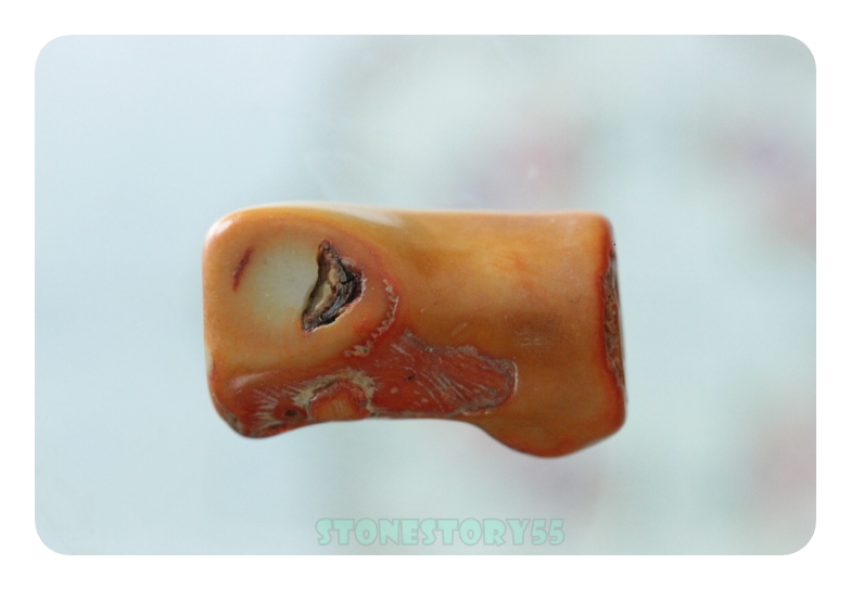 ลูกปัดปะกาลังแดง เก่าสวย