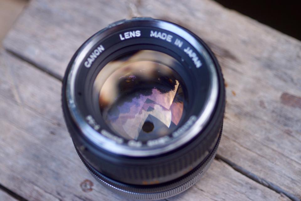 CANON FD LENS 50MM. F1.4 จมูกเงิน FD MOUNT