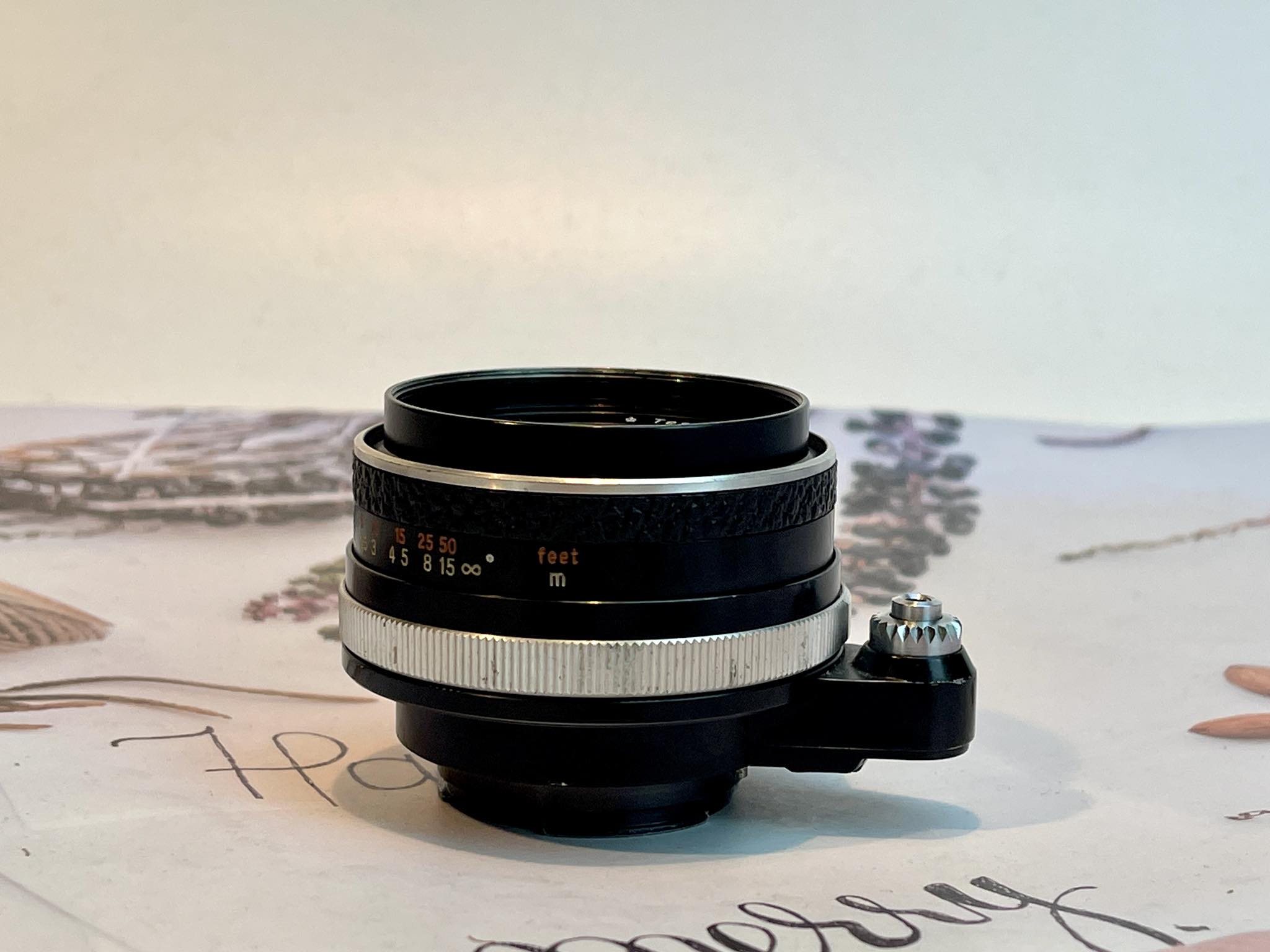 CARL ZEISS JENA TESSAR 50MM.F2.8 Q1 EXAKTA MOUNT