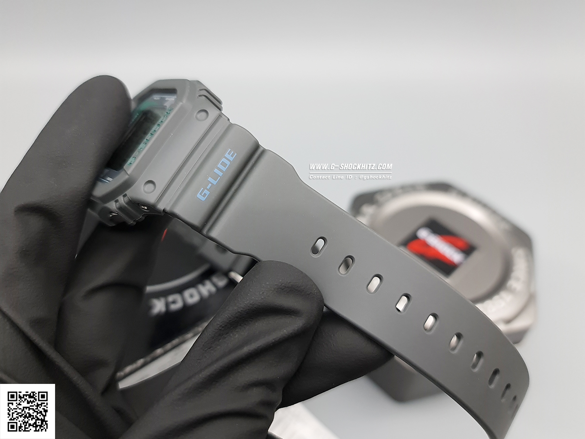 CASIO MID YEAR SALE G-SHOCK พร้อมส่ง นาฬิกาข้อมือ นาฬิกากันน้ำ นาฬิกาของแท้ ประกันศูนย์ CMG 1 ปี รุ่น GLX-5600VH-1 นาฬิกาสีเทา