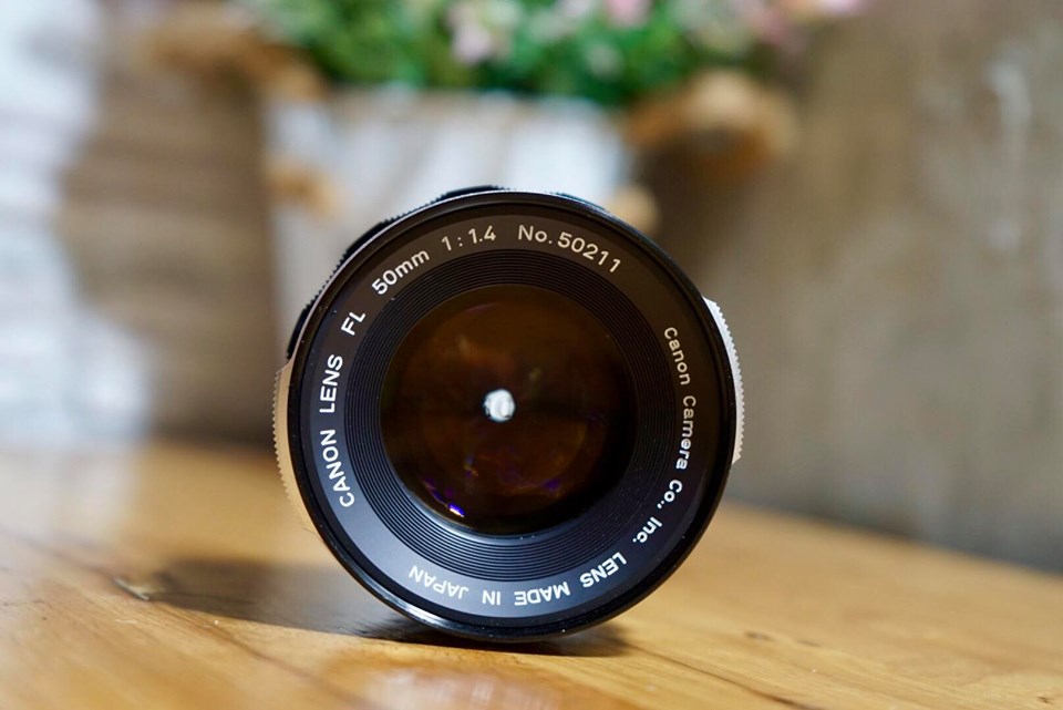 CANON LENS FL 50MM.F1.4 FL MOUNT