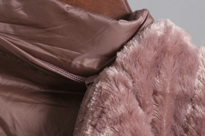 MAREZZI เสื้อกันหนาว เสื้อฮู้ดเฟอร์ บุนวมอุ่น แบรนด์ Marezzi (padded puffer coat) ดำ