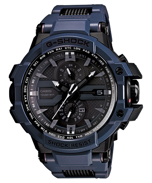 CASIO G-SHOCK นาฬิกาข้อมือ นาฬิกากันน้ำ นาฬิกาของแท้ ประกันศูนย์ CMG 1 ปี รุ่น GW-A1000FC-2 นาฬิกาสีน้ำเงิน