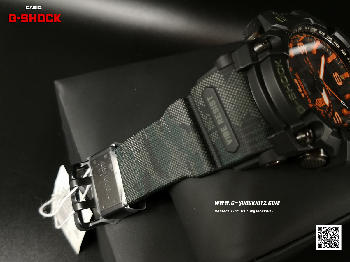 CASIO G-SHOCK นาฬิกาข้อมือ นาฬิกากันน้ำ นาฬิกาของแท้ ประกันศูนย์ CMG 1 ปี รุ่น GWG-1000MH-1A นาฬิกาสีดำ