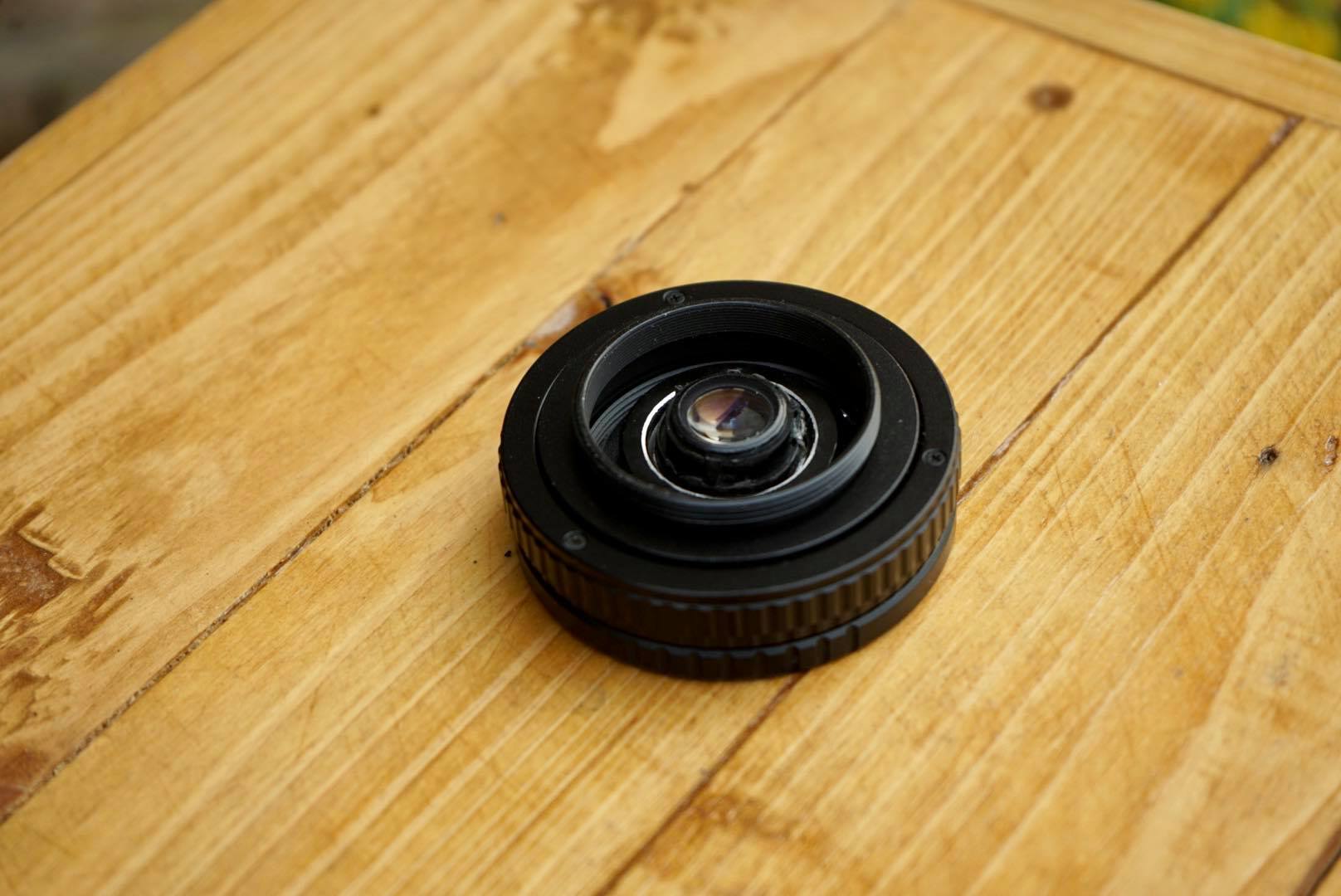 MINOLTA LENS 35MM.F2.8 MODIFIED M39 MOUNT