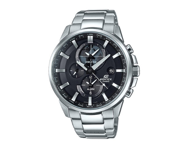 CASIO EDIFICE นาฬิกาข้อมือ นาฬิกากันน้ำ นาฬิกาของแท้ ประกันศูนย์ CMG 1 ปี รุ่น ETD-310D-1A นาฬิกาสีเงิน