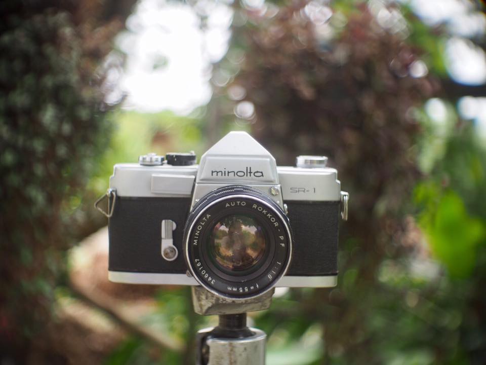 MINOLTA SR-1 MINOLTA AUTO ROKKOR-PF 55MM.F1.8