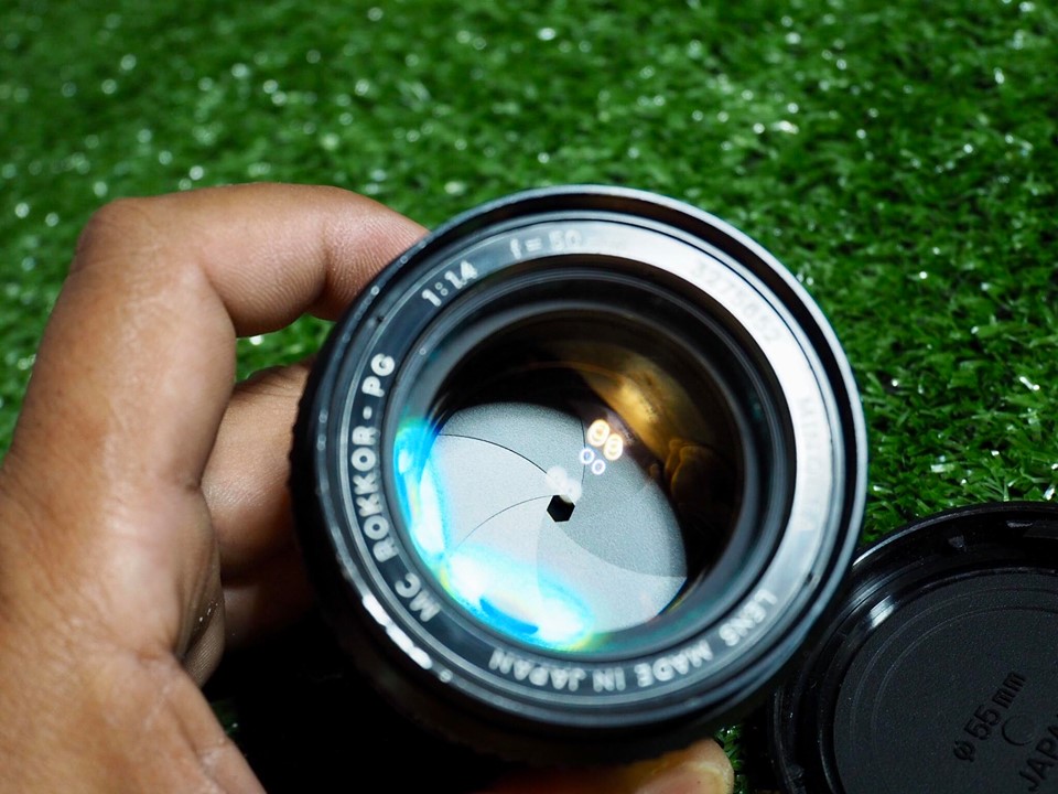 MINOLTA MC ROKKOR-PG 50MM.F1.4 MD MOUNT
