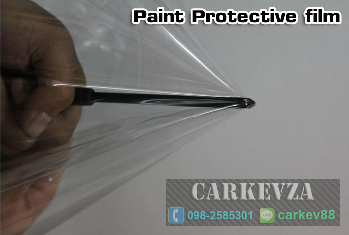 สติ๊กเกอร์หุ้มสีรถเคลือบแก้ว Protective Film หนา 0.17mm กว้าง152cm Air
