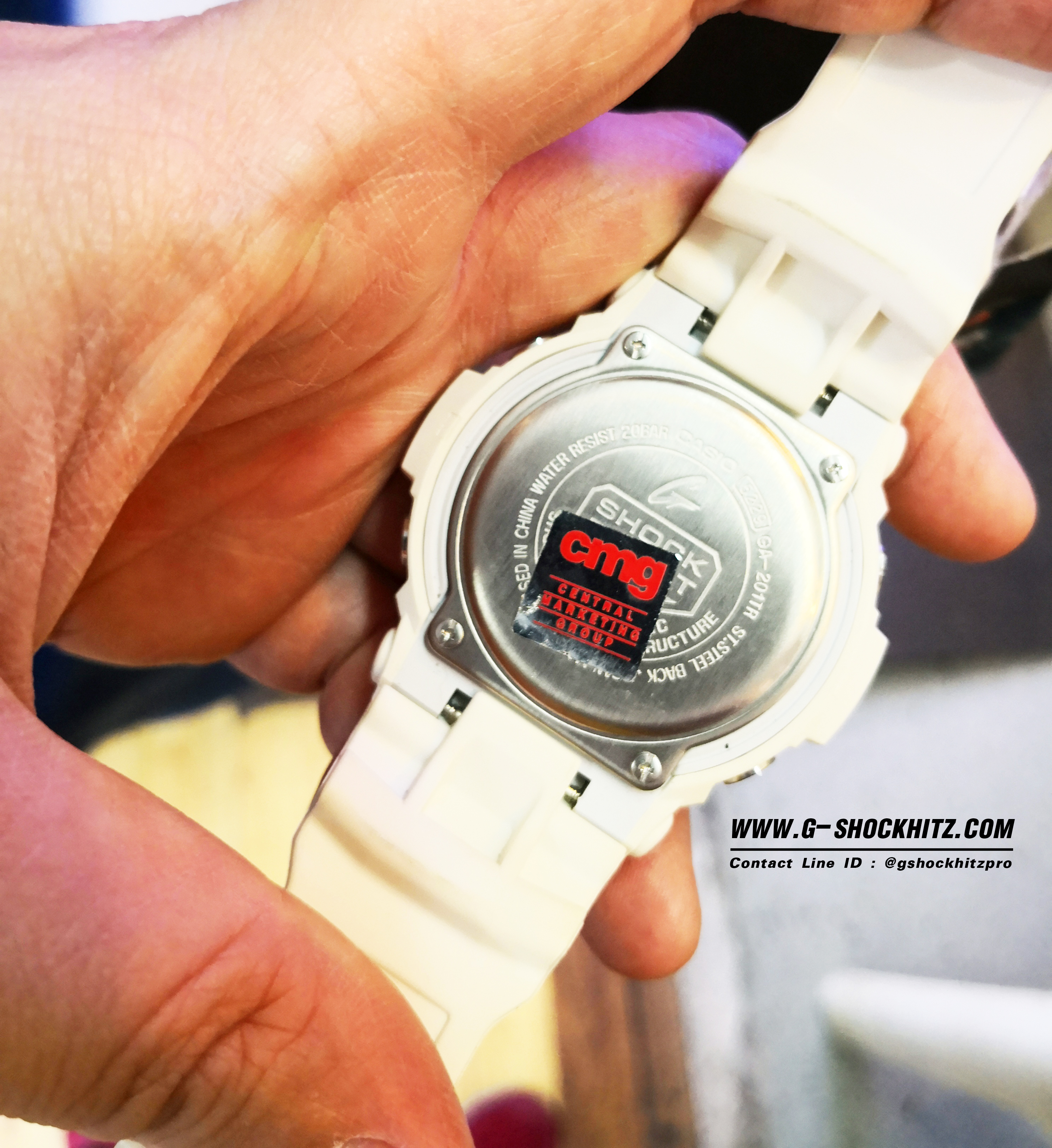 นาฬิกา CASIO G-SHOCK รุ่น GA-201TR-7A ของแท้ประกันศูนย์ CMG 1ปี 