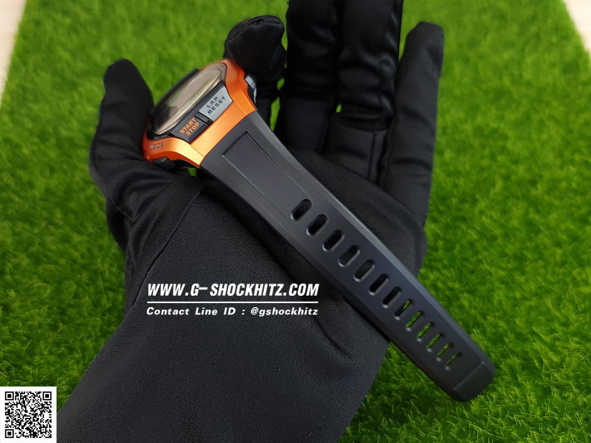 CASIO นาฬิกาคาสิโอ นาฬิกาข้อมือ นาฬิกากันน้ำ นาฬิกาของแท้ ประกันศูนย์ CMG 1 ปี รุ่น WS-2000H-4A นาฬิกาสีส้ม