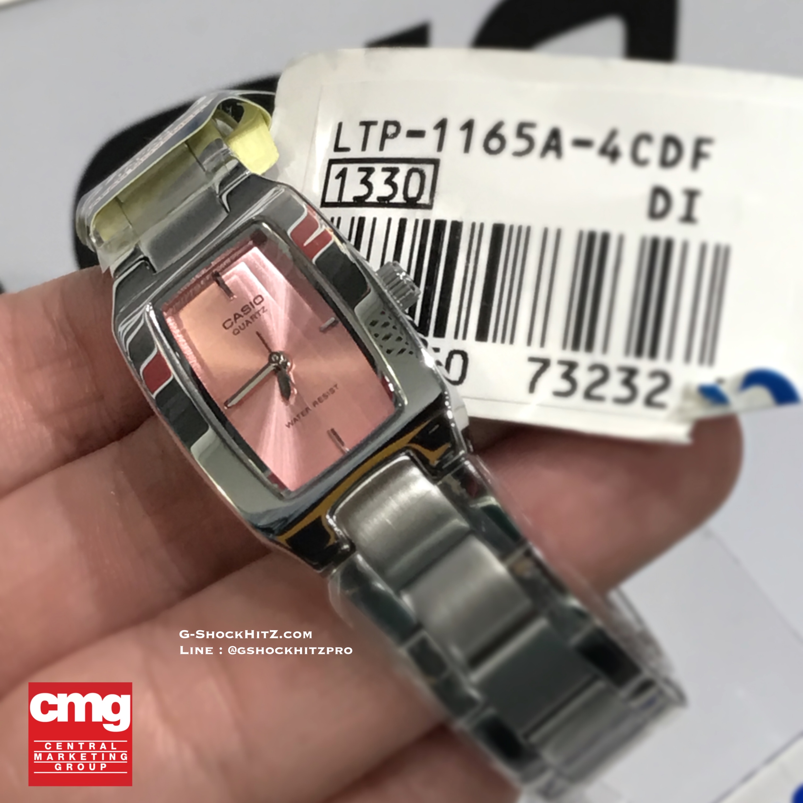 CASIO MID YEAR SALE นาฬิกาคาสิโอ พร้อมส่ง นาฬิกาข้อมือ นาฬิกากันน้ำ นาฬิกาของแท้ BTS ประกันศูนย์ CMG 1 ปี รุ่น LTP-1165A-4C นาฬิกาสีเงิน