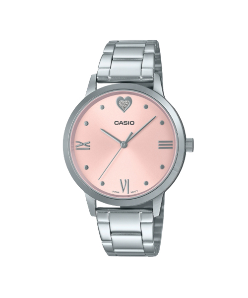 CASIO นาฬิกาคาสิโอ นาฬิกาข้อมือ นาฬิกากันน้ำ นาฬิกาของแท้ ประกันศูนย์ CMG 1 ปี รุ่น LTP-2022VD-4C นาฬิกาสีเงิน