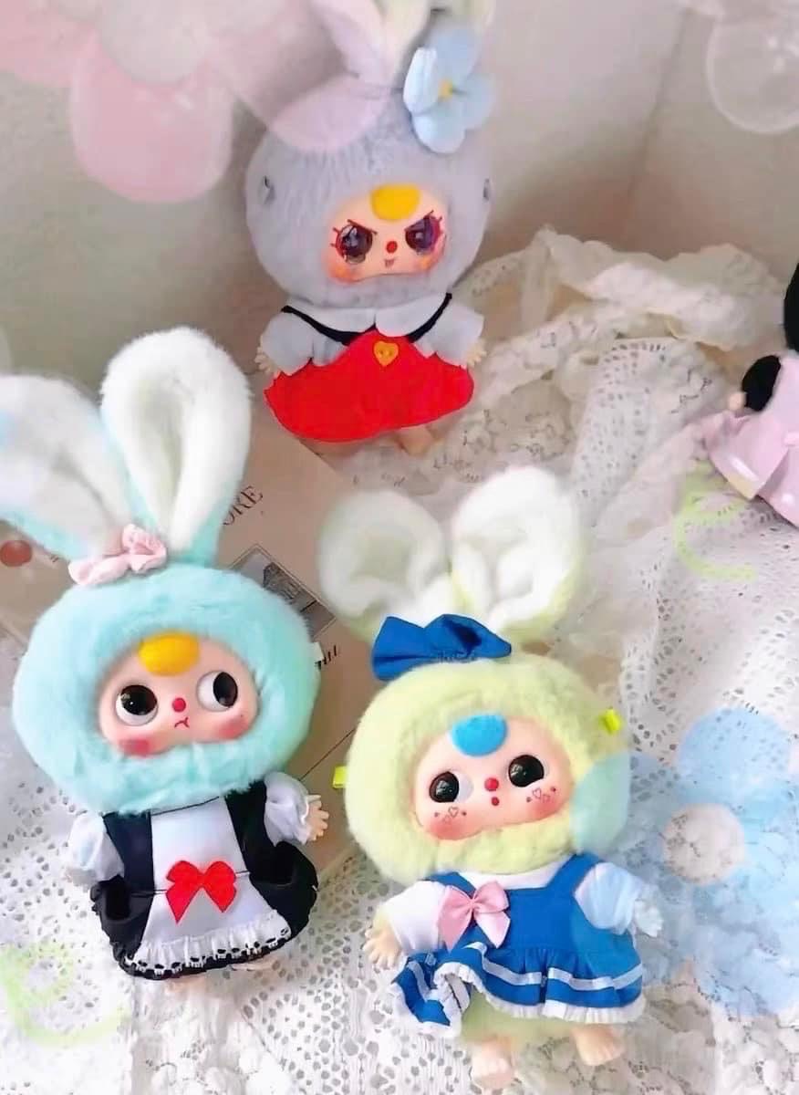 กล่องสุ่มBABY THREE กล่องสุ่มตุ๊กตาเบบี้ทรี รุ่น MACARON CUTE BUNNY