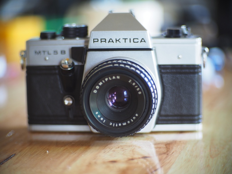 PRAKTICA MTL 5B AUTOMATIC LENS DOMIPLAN 50MM.F2.8