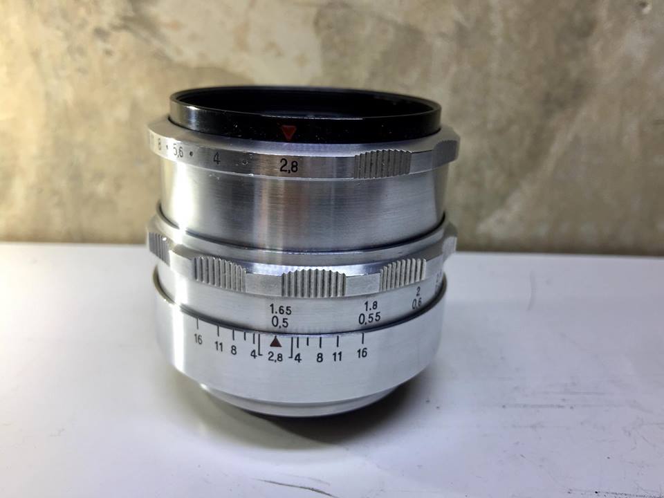 CARL ZEISS JENA TESSAR 50MM.F2.8 Q1 M42 MOUNT