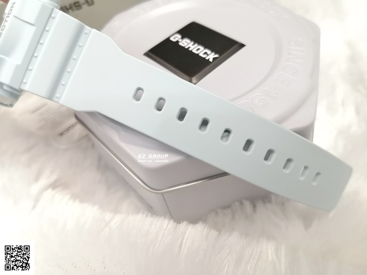 CASIO G-SHOCK นาฬิกาข้อมือ นาฬิกากันน้ำ นาฬิกาของแท้ ประกันศูนย์ CMG 1 ปี รุ่น GMA-S120DP-2A นาฬิกาสีฟ้้้า