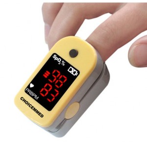 เครื่องวัดออกซิเจนปลายนิ้ว Fingertip ยี่ห้อ ChoiceMed รุ่น MC300C1