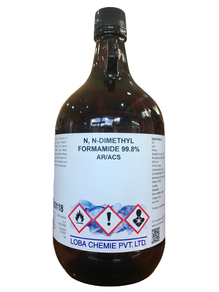 N,N-Dimethylformamide 99.5%, AR/ACS 2.5 L. Loba Chemie™