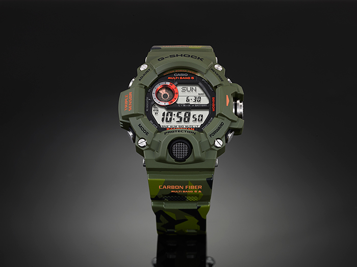 CASIO G-SHOCK นาฬิกาข้อมือ นาฬิกากันน้ำ นาฬิกาของแท้ ประกันศูนย์ CMG 1 ปี รุ่น GW-9400CMJ-3 สีเขียวขี้ม้า