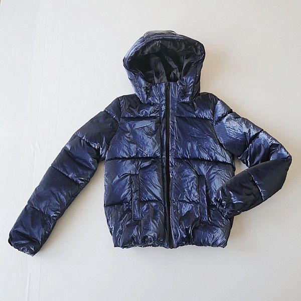 Oodji เสื้อกันหนาว เสื้อฮู้ด บุนวมอุ่น สีแชมเปญ แบรนด์ Oodji Ultra (padded puffer coAt