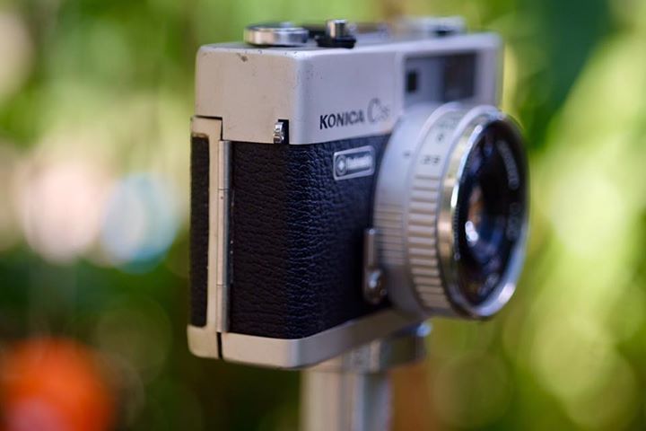 Konica C35 flash matic Konica Hexanon 38mm. f2.8