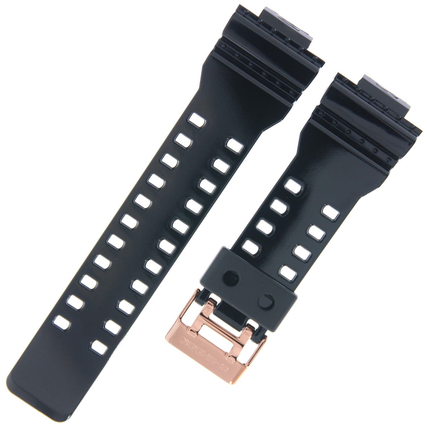 CASIO GENUINE FACTORY CASIO REPLACEMENT อะไหล่นาฬิกา G-SHOCK รุ่น GA-110GD-9B2 กรอบสายสีทอง