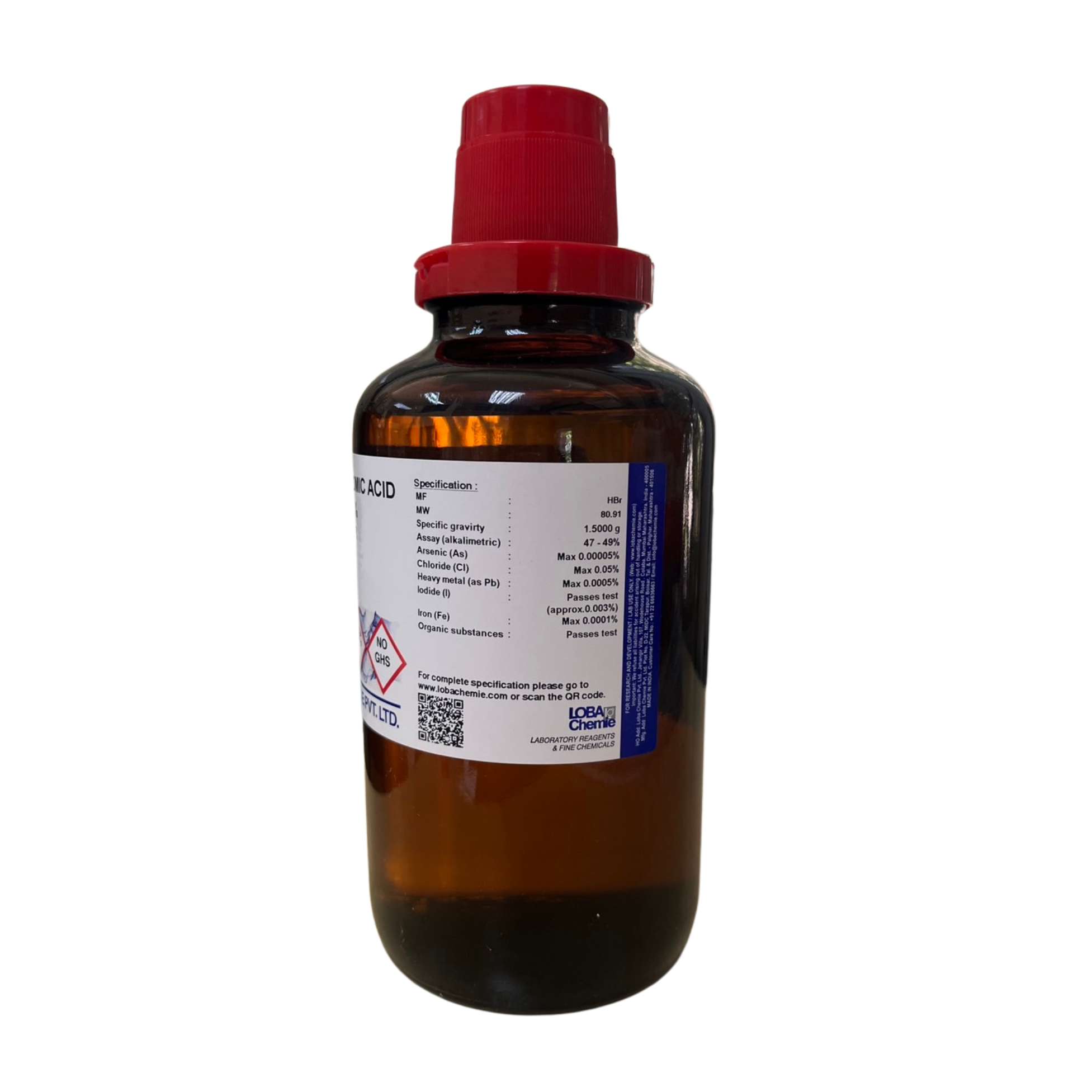 Hydrobromic Acid 48%, AR Loba Chemie™