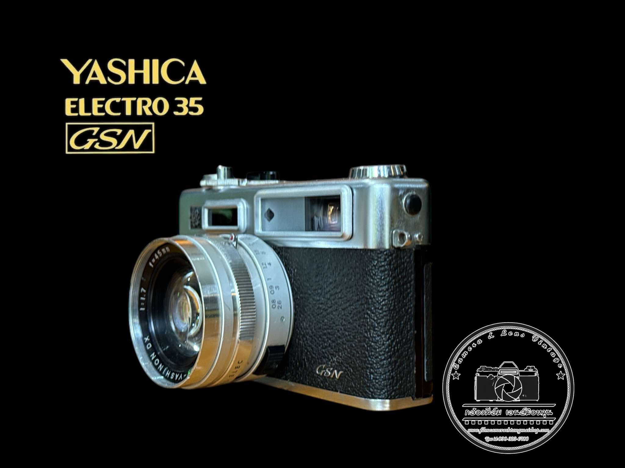 YASHICA ELECTRO 35GSN YASHICA COLOR YASHINON-DX 45MM.F1.7