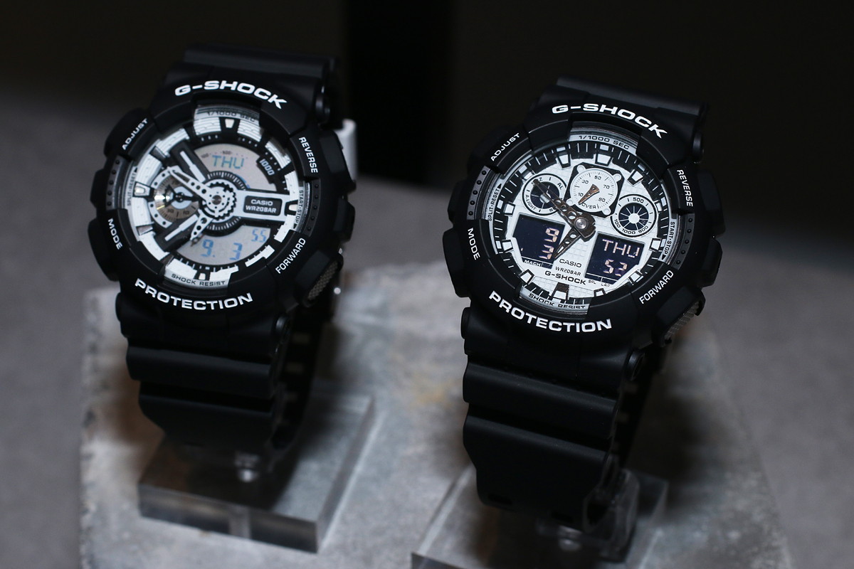 CASIO G-SHOCK นาฬิกา CASIO G-SHOCK รุ่น GA-110BW-1A ของแท้ประกันศูนย์ CMG 1ปี GA-110BW-1A นาฬิกาสีดำ