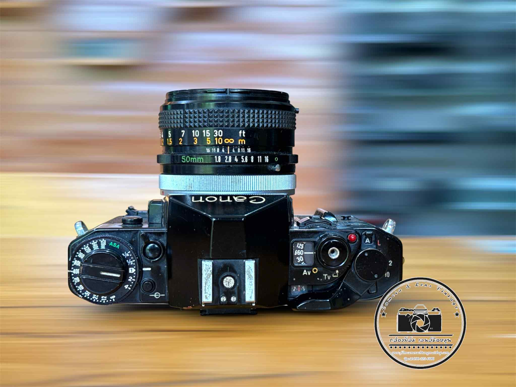 CANON A-1 CANON LENS FD 50MM.F1.8 S.C