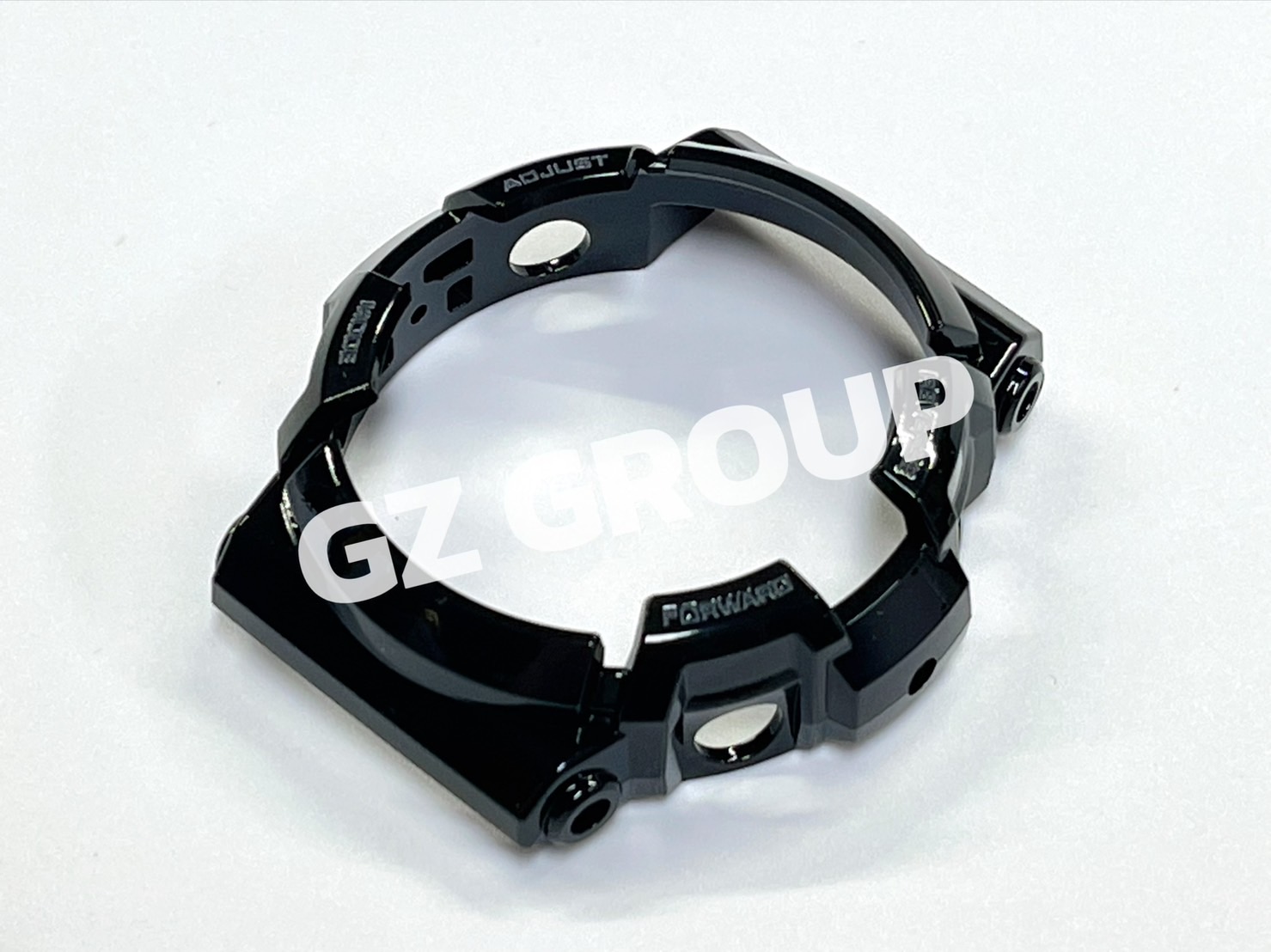 CASIO GENUINE FACTORY CASIO REPLACEMENT อะไหล่นาฬิกา G-SHOCK รุ่น GA-200BW-1 กรอบสายสีดำ