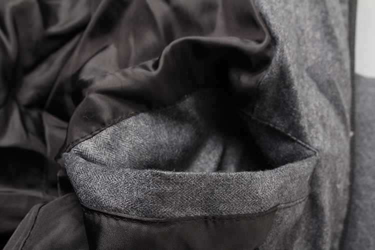 เสื้อกันหนาว ติดฮูท เสื้อบอมเบอร์ บุนวมอุ่น แบรนด์ญี่ปุ่น Lightweight Puffer Jacket สำเนา เทา